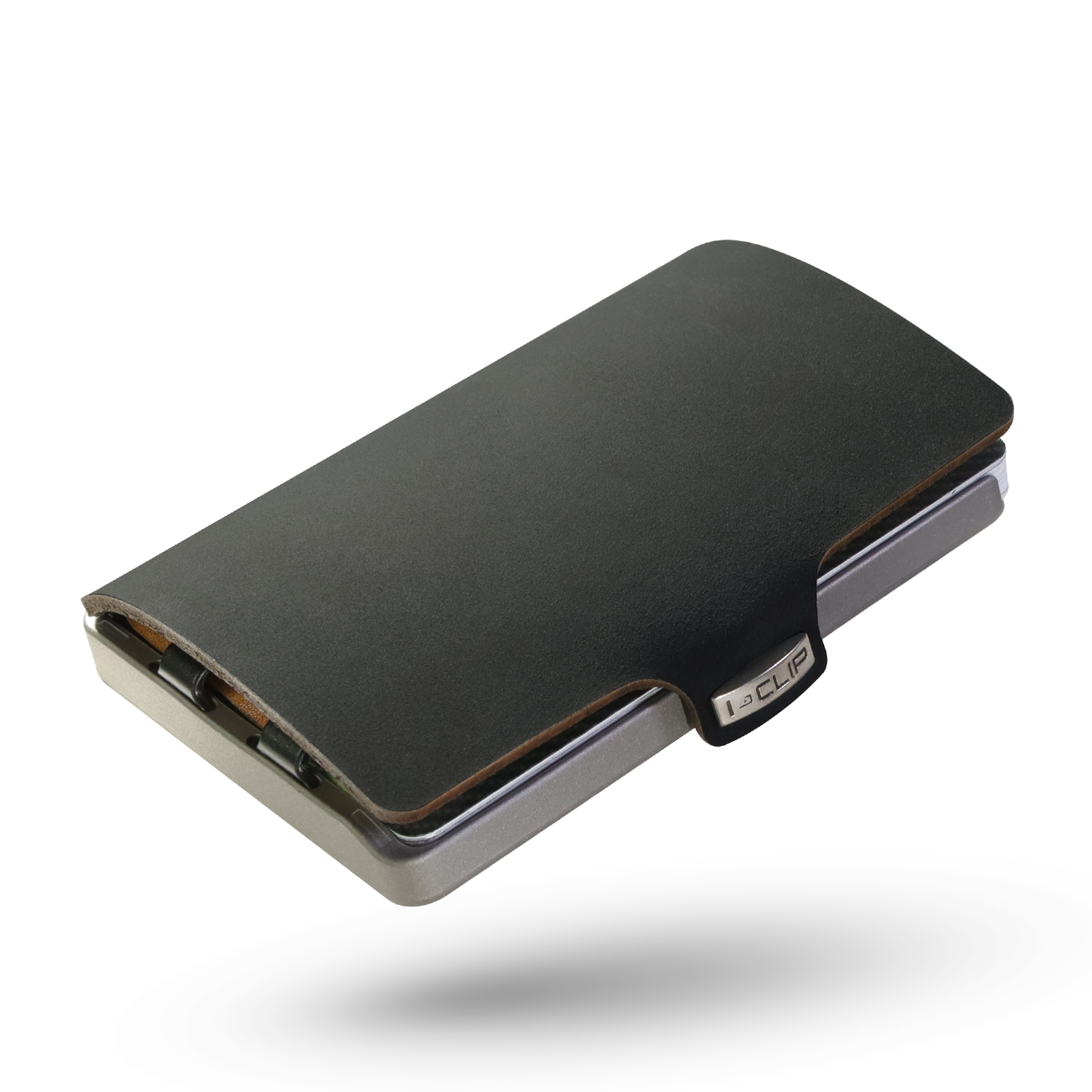 i-clip-titan-kartenetui-satiniert-soft-touch-black image 1