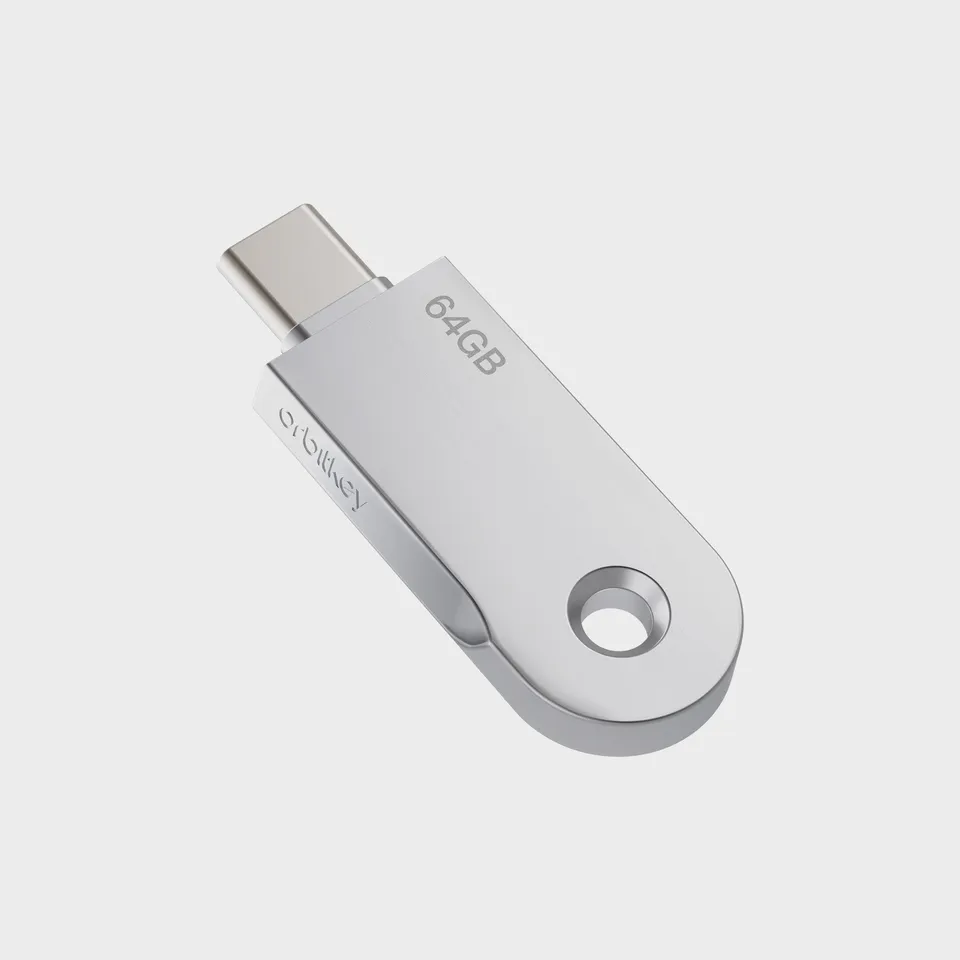 orbitkey-usb-c-64-gb-laufwerk-slim-speicher-f-r-key-organizer image 1