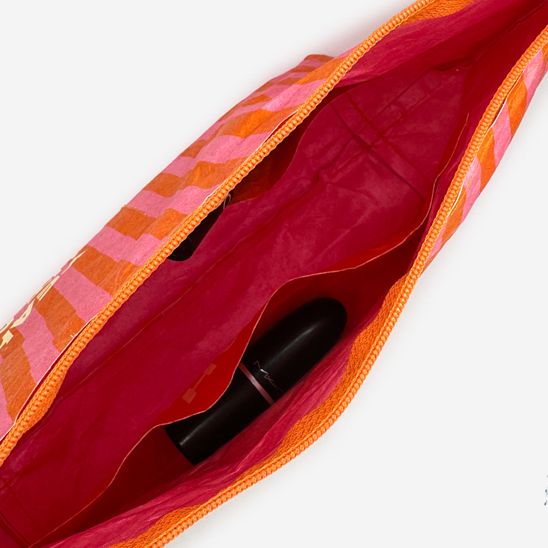 paprcuts-yeah-but-no-kulturbeutel-tyvek-washbag-orange-pink image 3