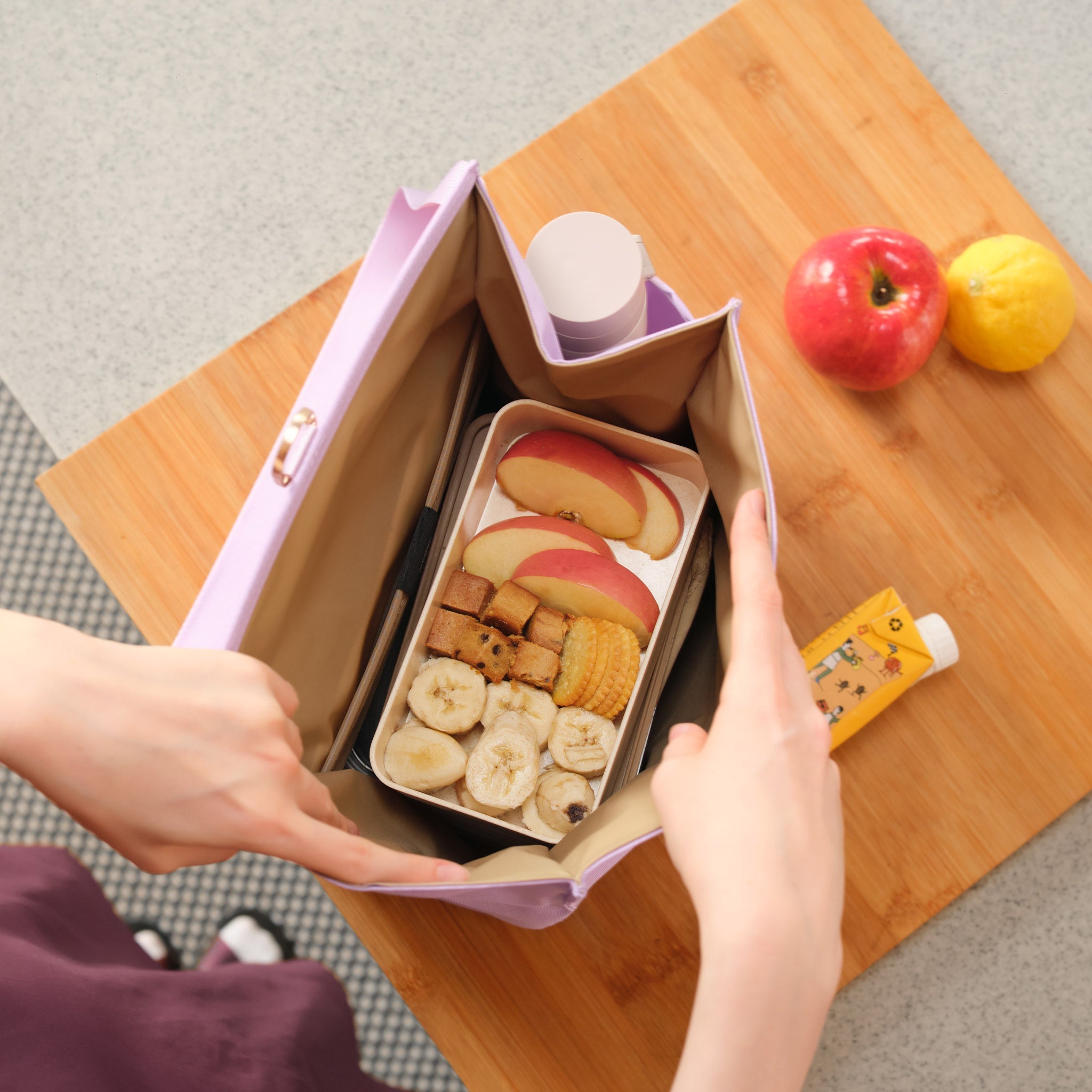 orbitkey-isolierte-lunchtasche-plus-8l-erweiterbarer-rollverschluss-flaschenfach image 7