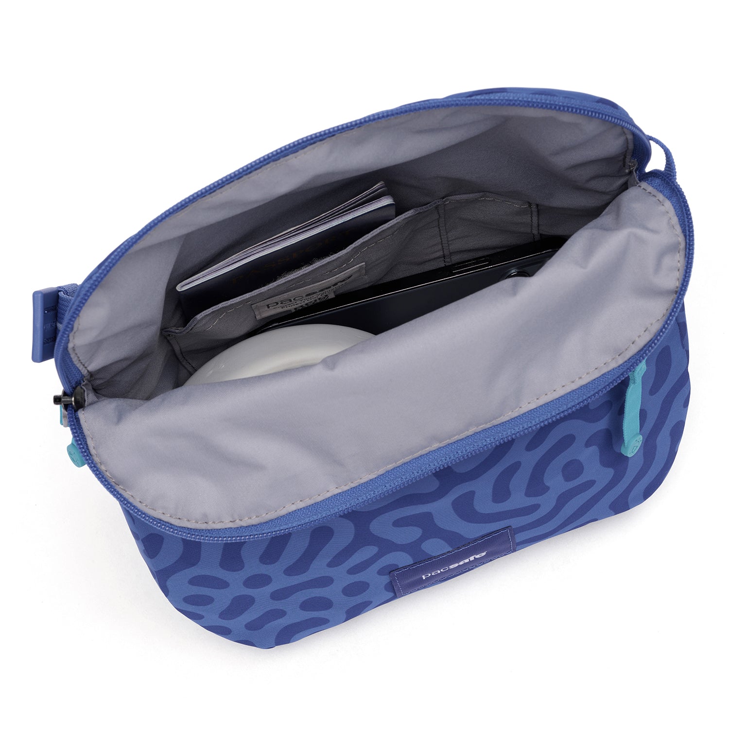 pacsafe-go-anti-theft-saddle-crossbody-umh-ngetasche-cerulean-blue image 8