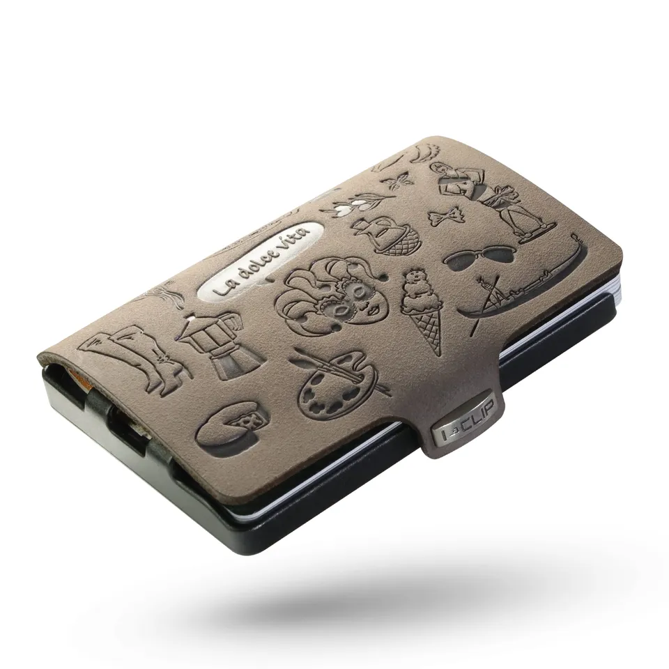 i-clip-original-schwarz-countries-la-dolce-vita-urban-grey-kartenetui image 1
