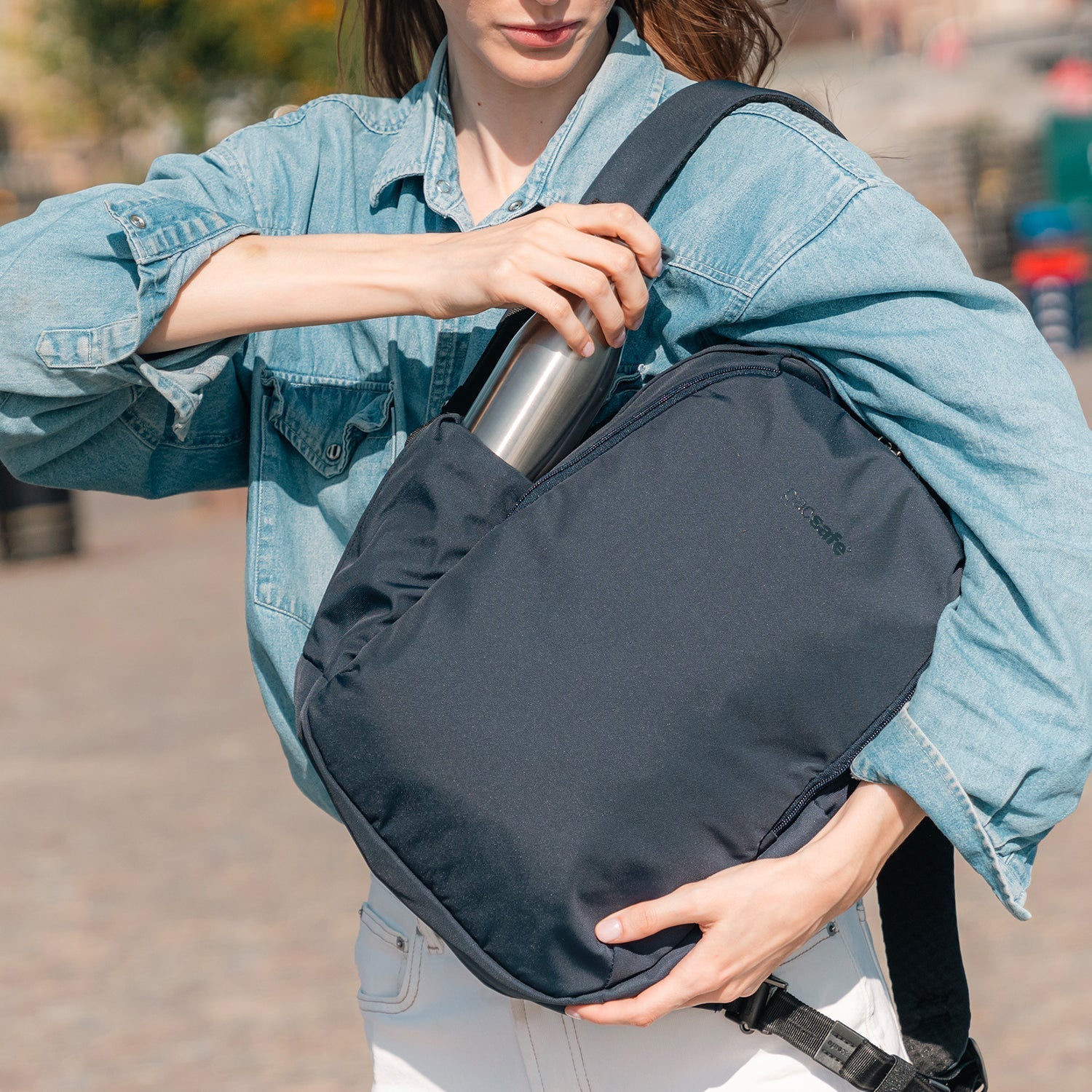 pacsafe-v-16l-anti-diebstahl-all-around-rucksack-recycelt-verschiedene-farben image 2