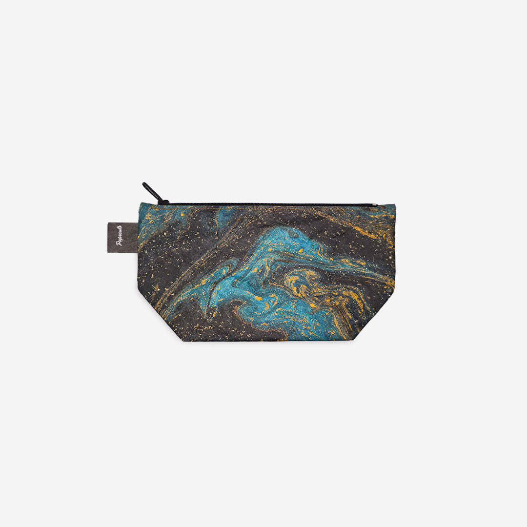 paprcuts-saphire-marble-kosmetiktasche-tyvek-schwarz-blau-gold-marmor image 6