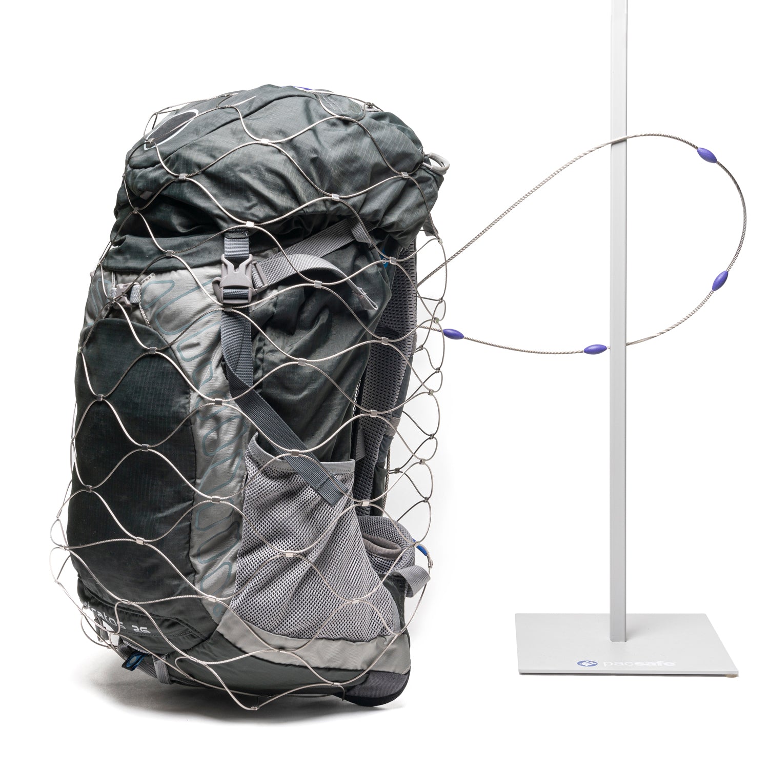 pacsafe-120l-anti-theft-backpack-bag-protector-360-exomesh-schlossnetz image 3