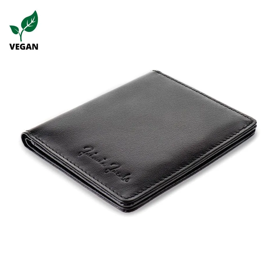 jaimie-jacobs-slimstar-vegan-slim-wallet-mit-kleinem-m-nzfach-und-rfid-schutz image 1