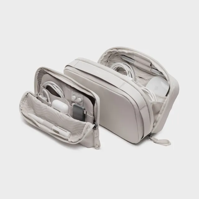 orbitkey-konmari-2-in-1-tech-tasche-tech-pouch-stone image 1