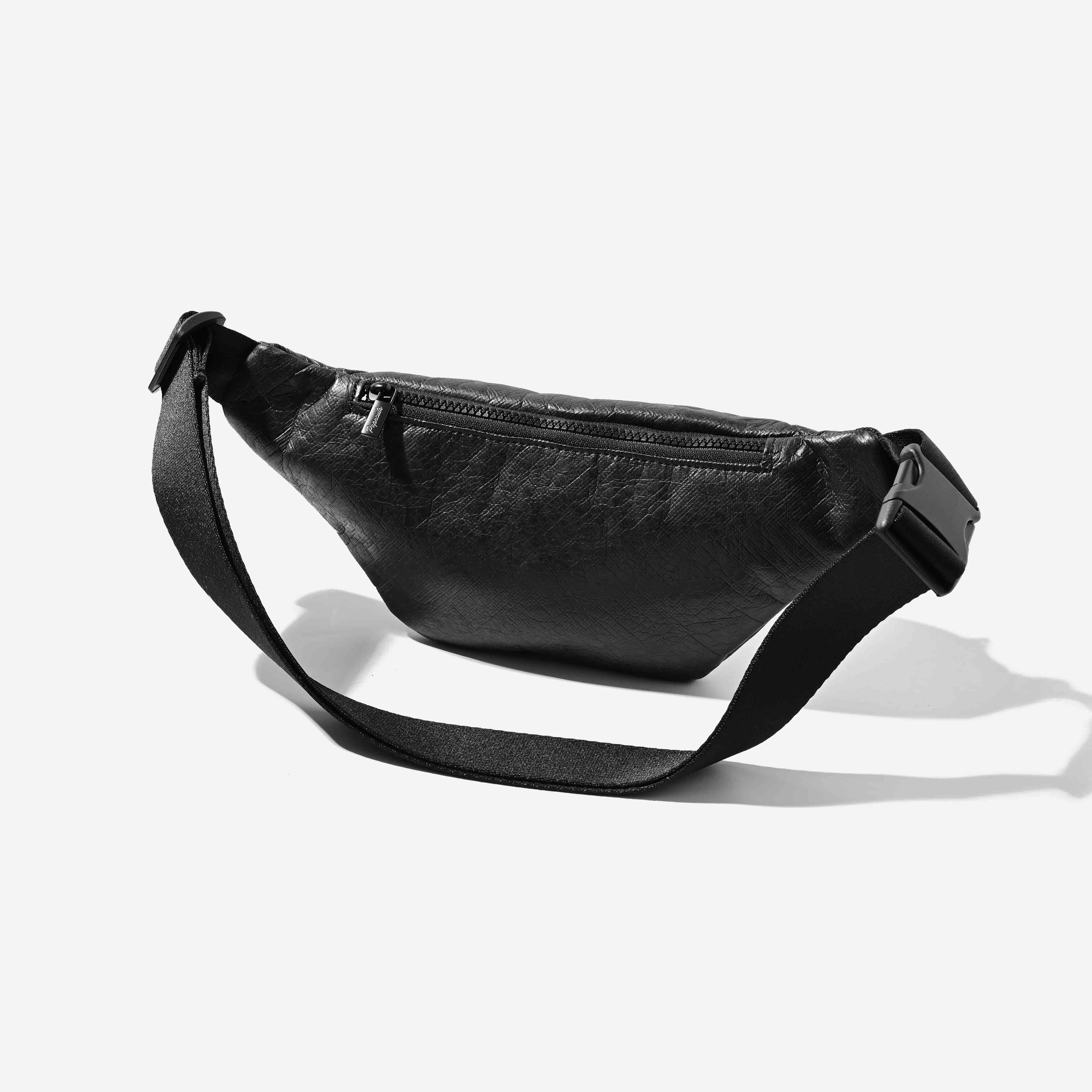 paprcuts-bauchtasche-just-black-tyvek image 4