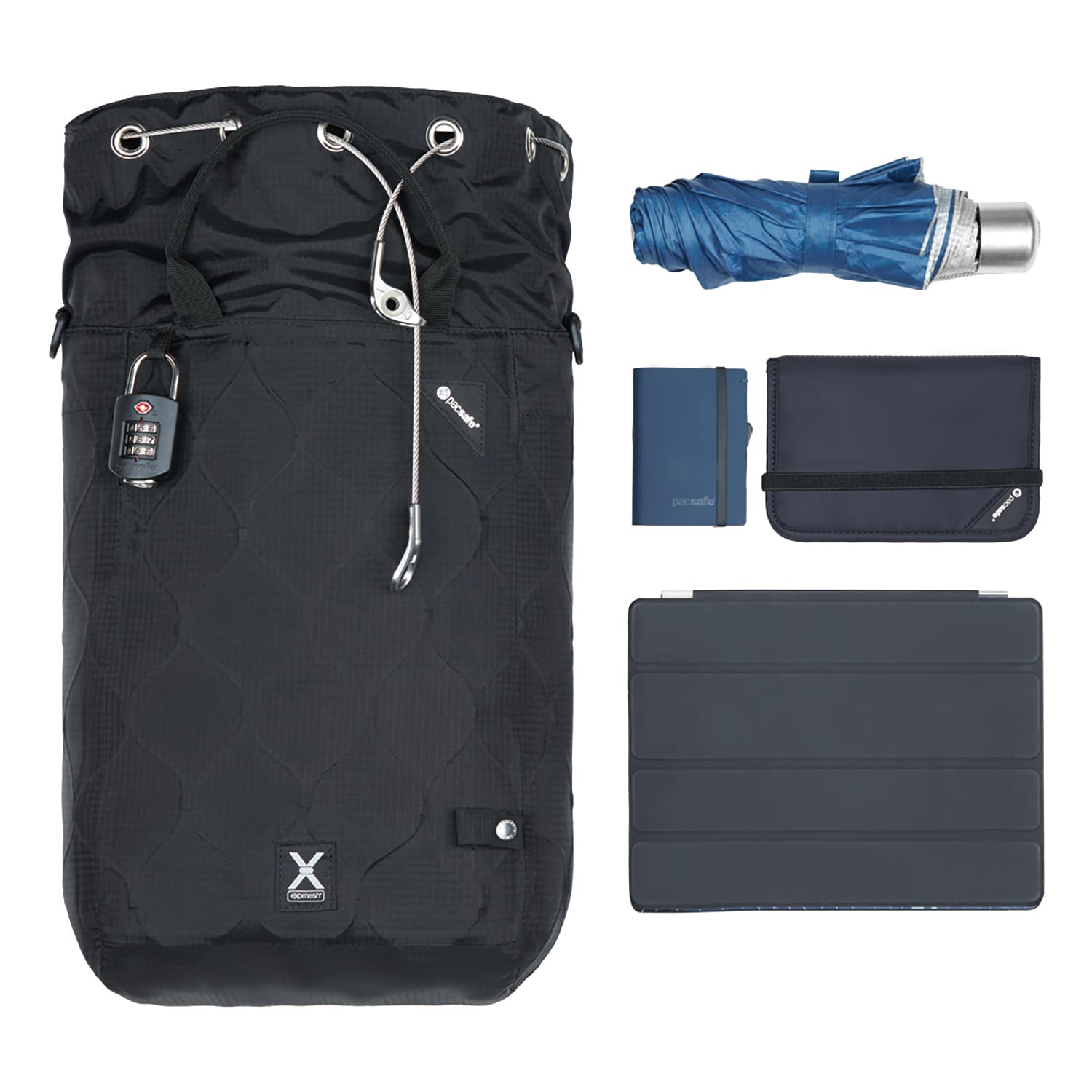 pacsafe-travelsafe-x15-anti-theft-portable-safe-15l-schwarz image 3