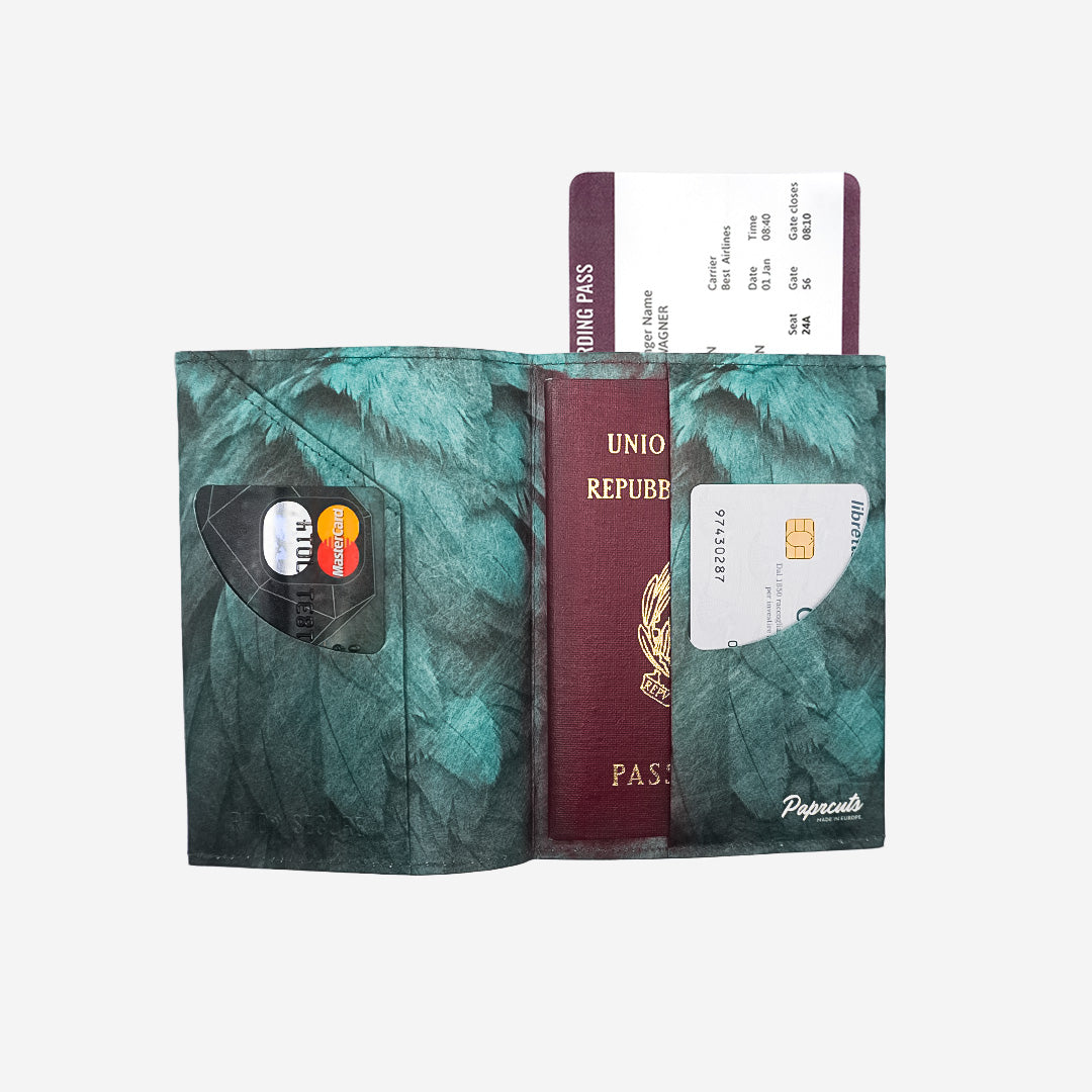 paprcuts-ara-rfid-reisepasscover-schwarz-gr-n-bl-tter image 3
