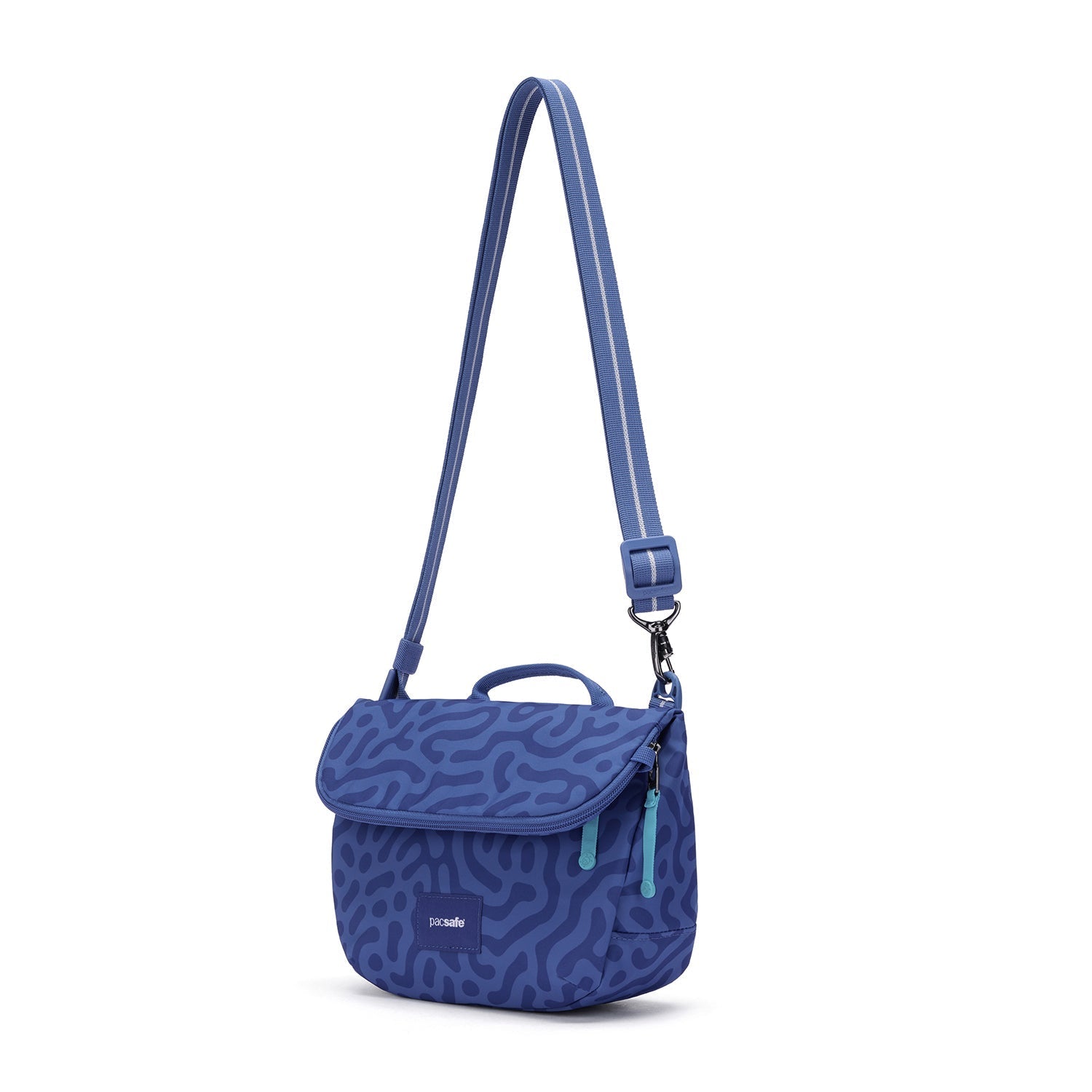pacsafe-go-anti-theft-saddle-crossbody-umh-ngetasche-cerulean-blue image 4