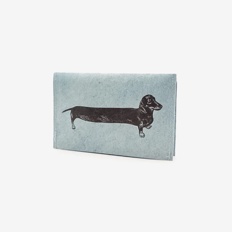 paprcuts-sausage-dog-rfid-kartenhalter-blau image 1