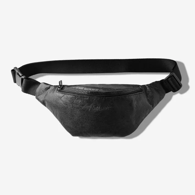 paprcuts-bauchtasche-just-black-tyvek image 1