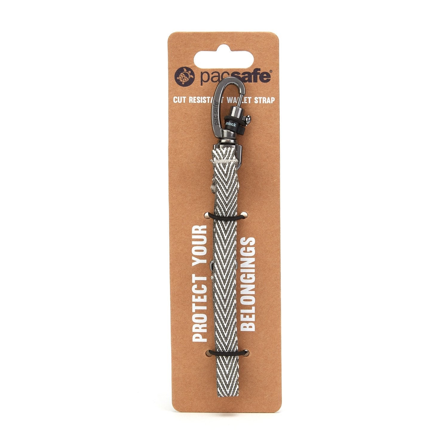 pacsafe-prosafe-cut-resistant-wallet-strap-dyneema-sicherungsband-grau-mit-clip image 3