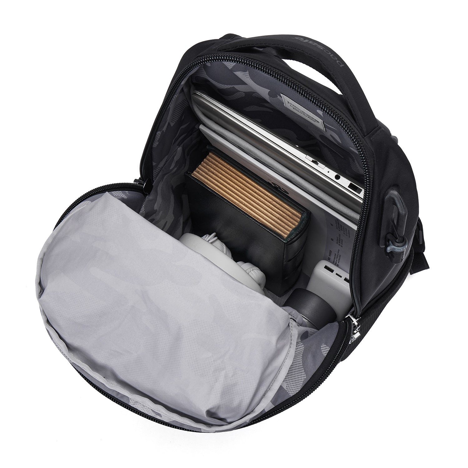 pacsafe-venturesafe-exp-28l-anti-diebstahl-rucksack-schwarz-recycled image 7