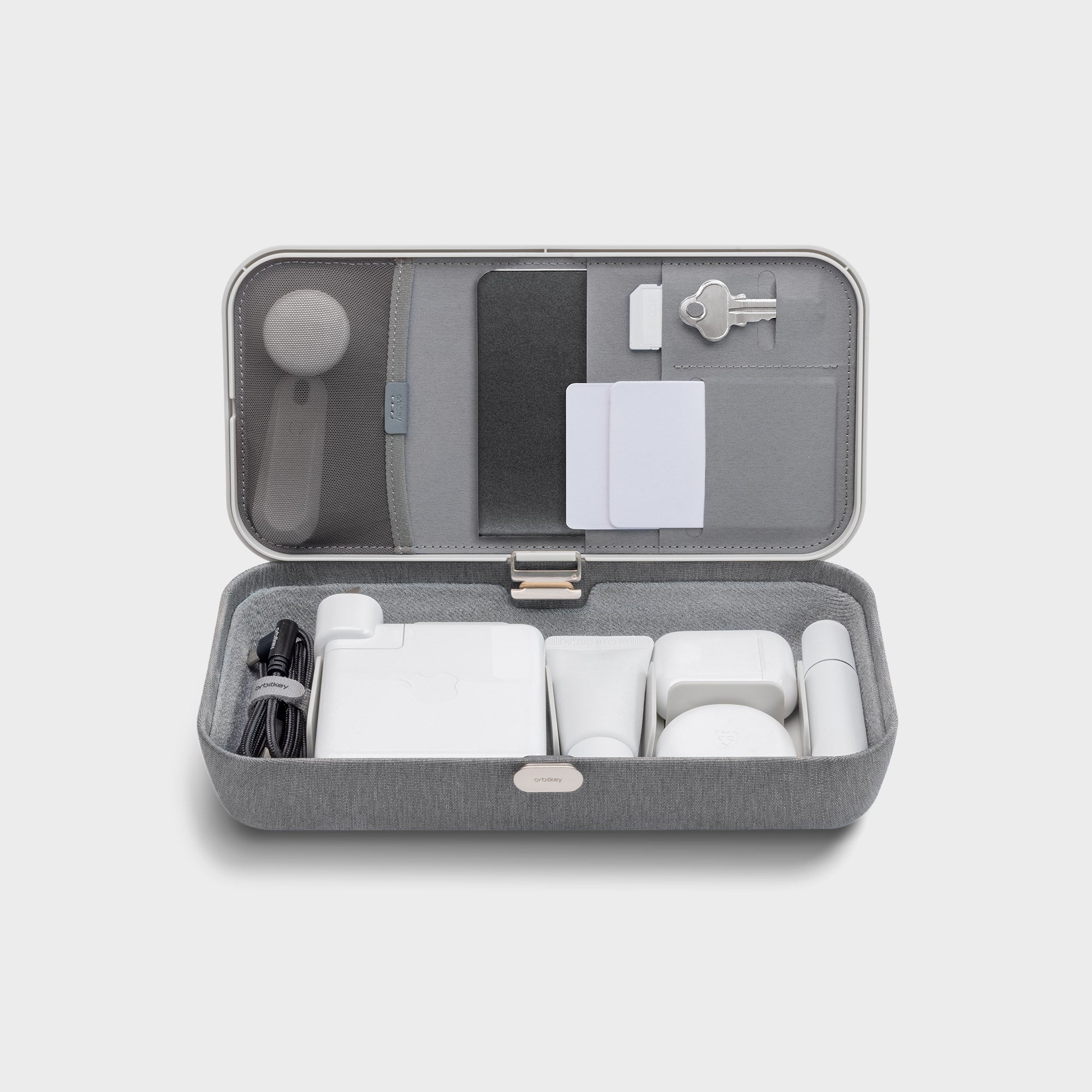 orbitkey-nest-v2-tragbarer-desk-organizer-mit-wireless-charger image 7