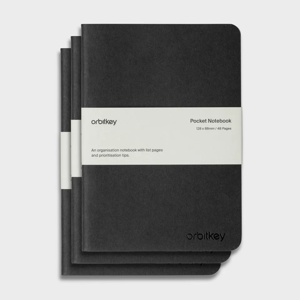 orbitkey-organisationsnotizbuch-3er-pack-a6-notizb-cher image 1