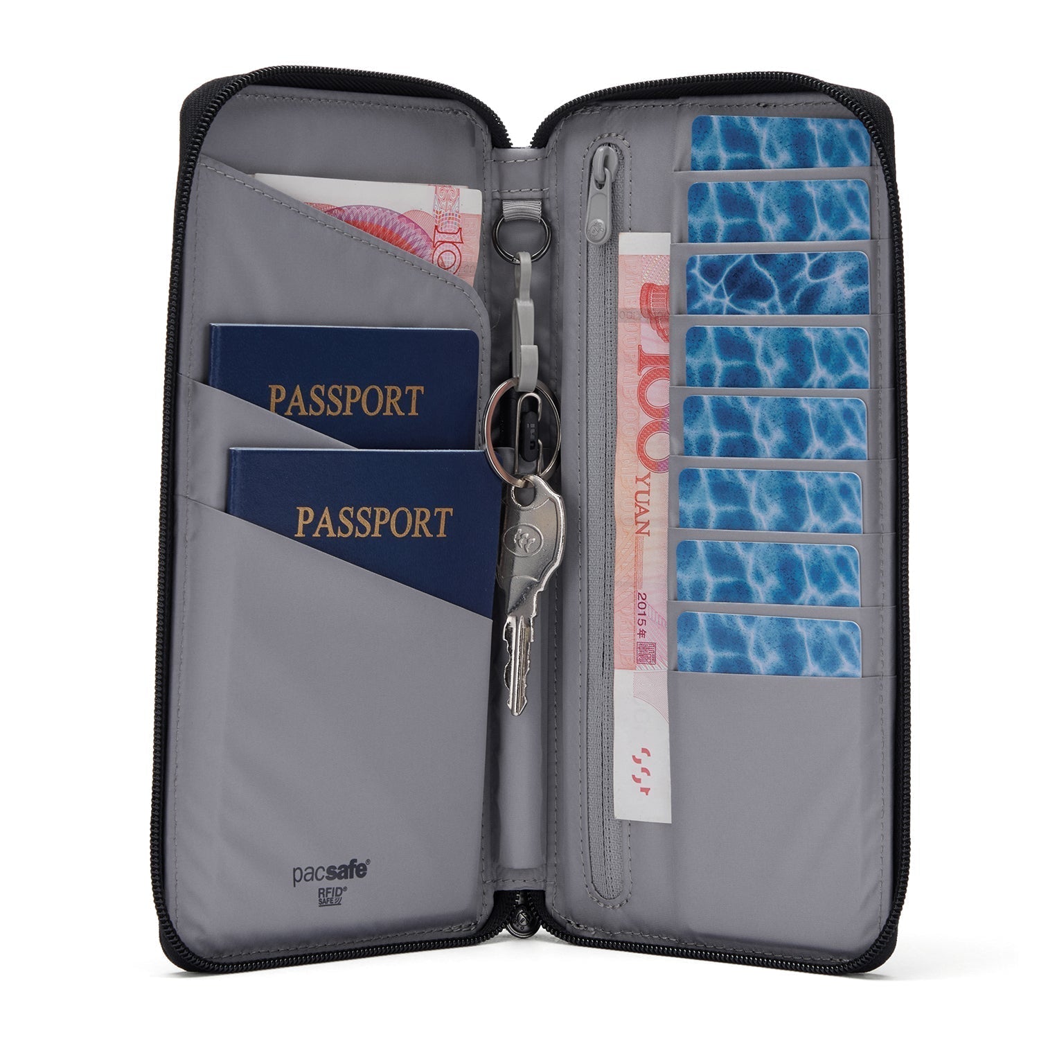 pacsafe-rfidsafe-rfid-reise-geldb-rse-f-r-2-p-sse-schwarz-recycled image 8