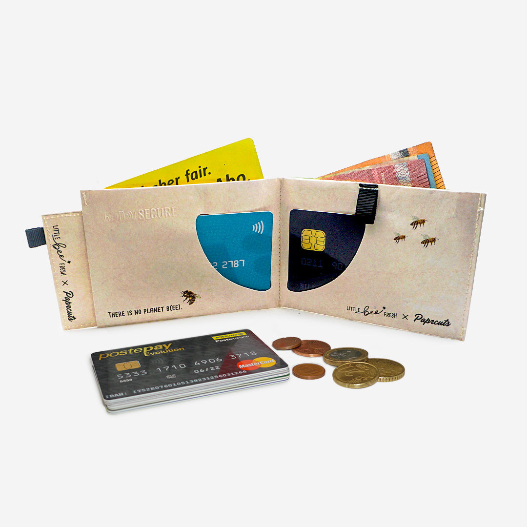 paprcuts-rfid-pro-wallet-2-0-blumenwiese-little-bee-fresh-kartenetui-mit-rfid-sc image 3