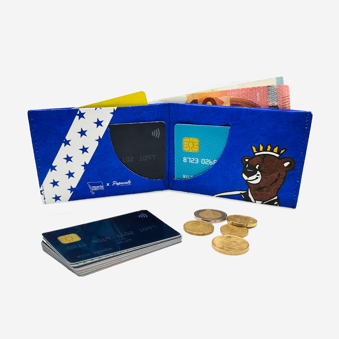 paprcuts-hertha-bsc-rfid-wallet-flaches-kartenetui-mit-m-nzfach image 2