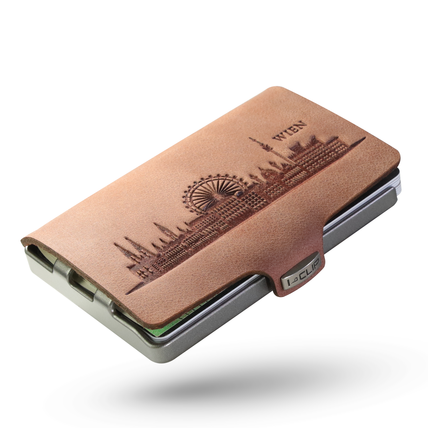 i-clip-original-silber-cities-wien-day-kartenetui image 1