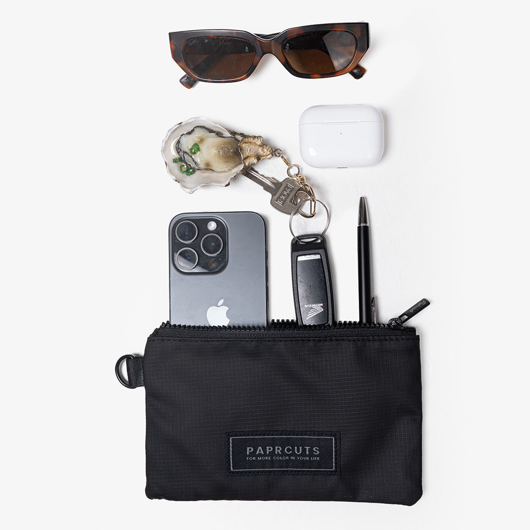 paprcuts-oslo-organizer-rucksack-pouch-black-ripstop image 2
