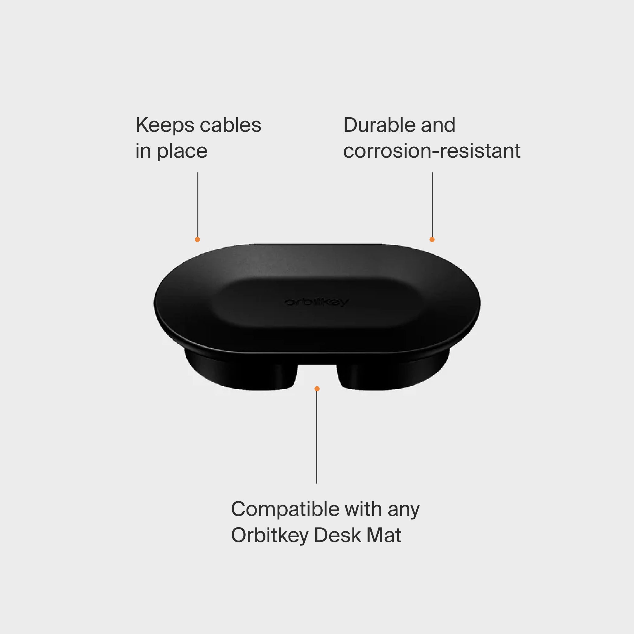 orbitkey-magnetischer-kabelhalter-schwarz image 3