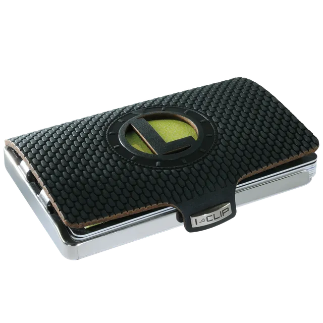 i-clip-steel-polished-kartenetui-initials-l-black image 1
