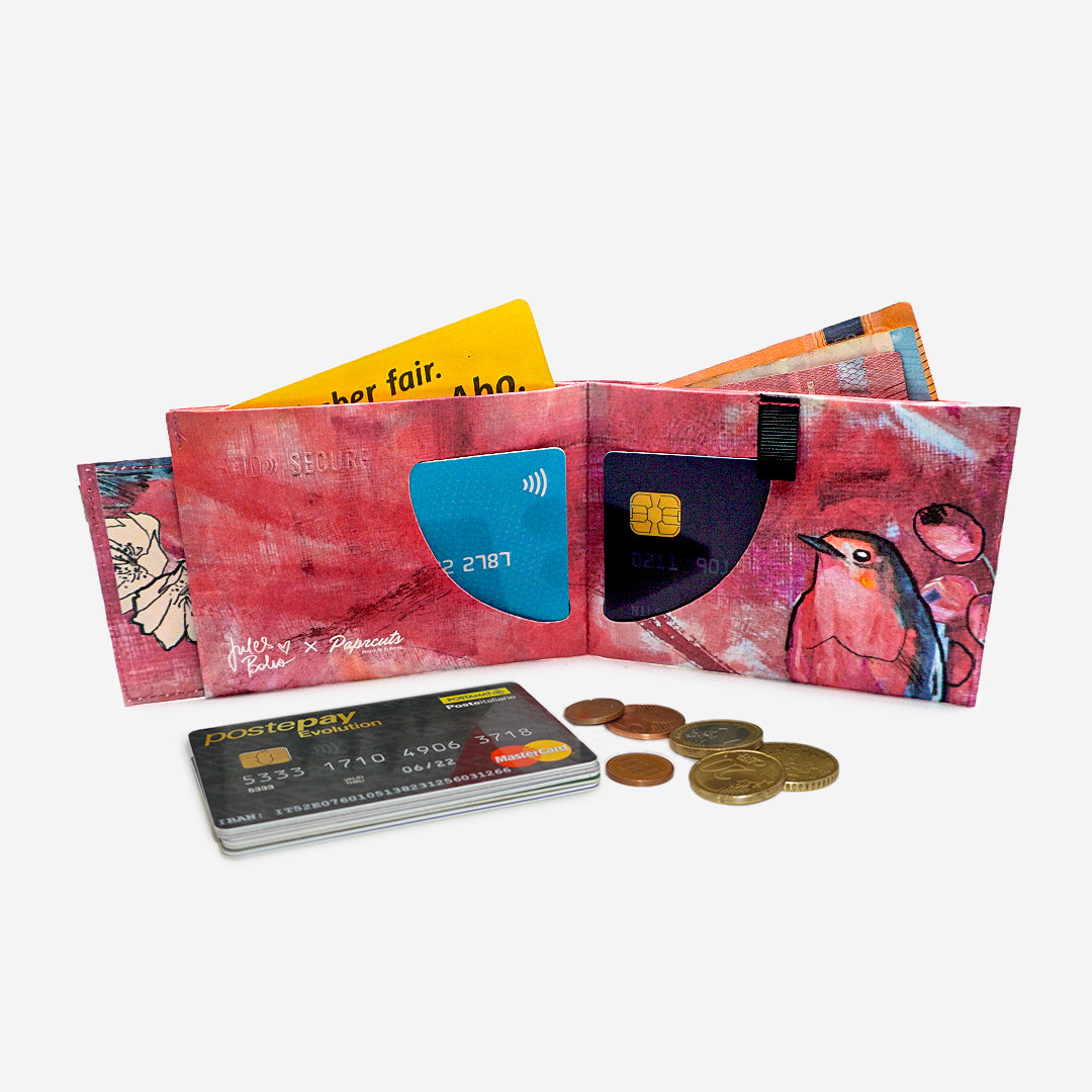 paprcuts-rfid-pro-wallet-2-0-curious-redbreast-jules-boho-koop-slim-kartenetui image 3