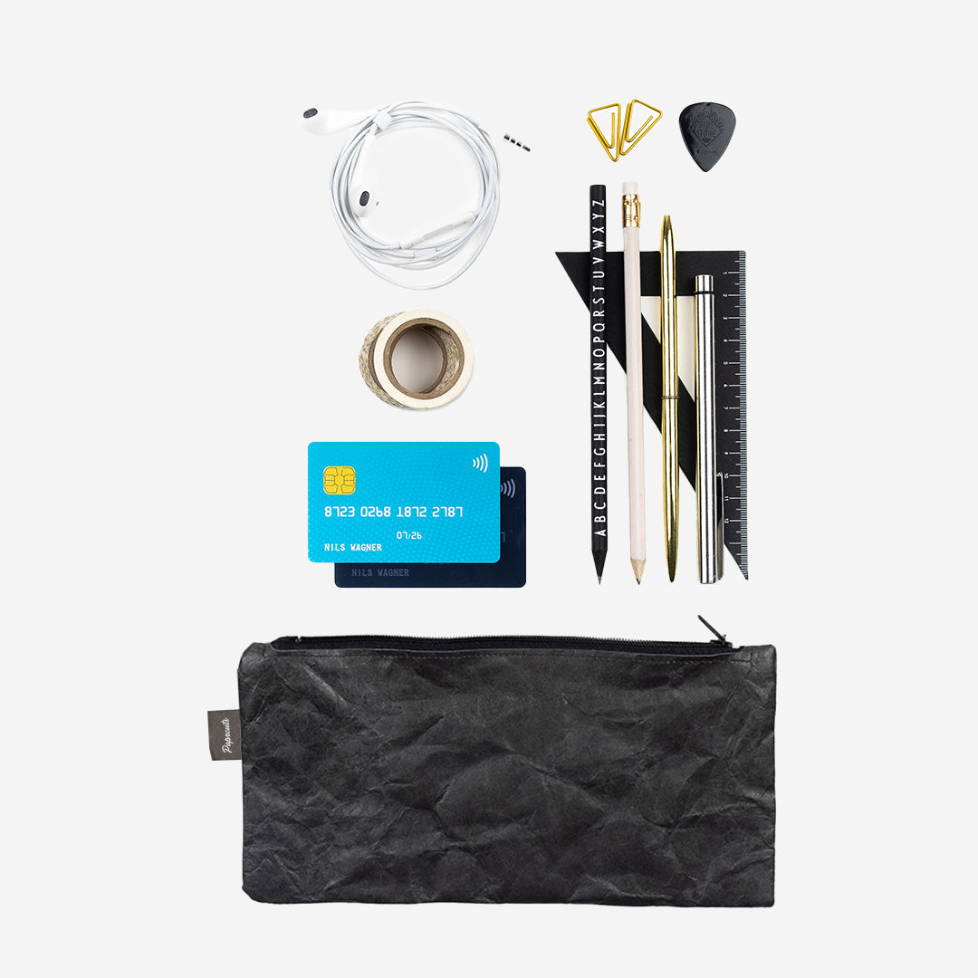 paprcuts-just-black-federm-ppchen-schwarze-tyvek-flachtasche image 5