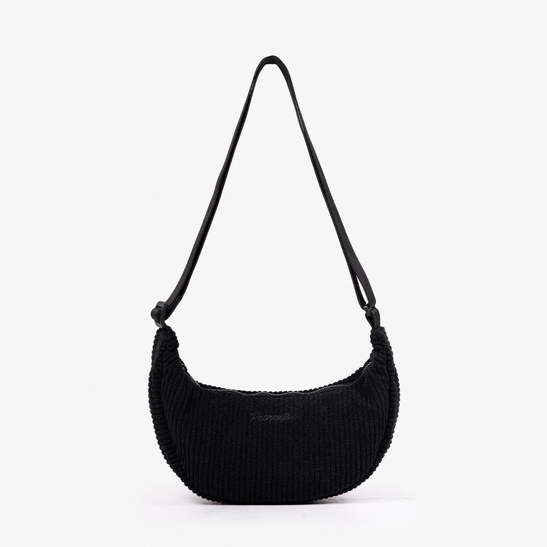 paprcuts-valencia-roundbag-just-black image 1