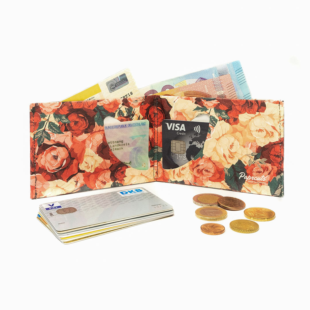 paprcuts-flowers-rfid-kartenetui-rfid-geldb-rse-blumen-schwarz-rot image 3