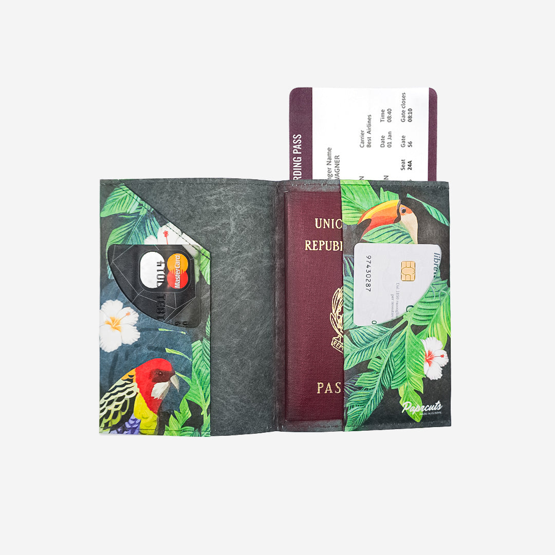 paprcuts-tucano-parrot-rfid-reisepasscover-schwarz-gr-n image 3