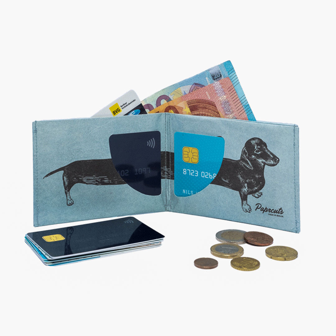 paprcuts-sausage-dog-rfid-kartenetui-rfid-geldb-rse-dackel-blau image 3