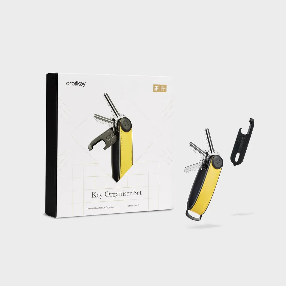 orbitkey-schl-ssel-organizer-hybrid-leder-multi-tool-v2-set image 1