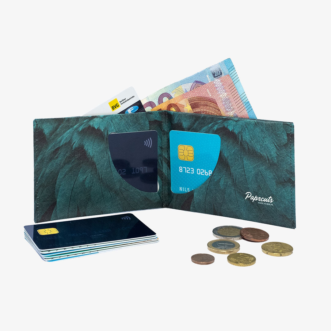 paprcuts-ara-rfid-wallet-bl-tter-kartenetui-schwarz-gr-n image 3
