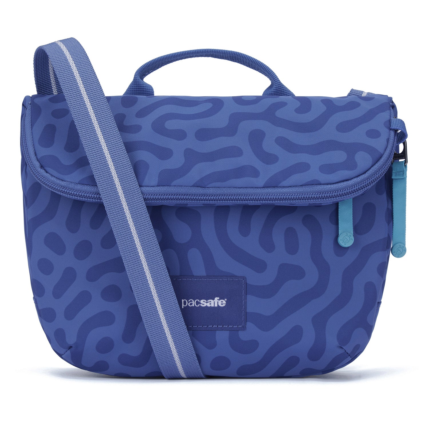 pacsafe-go-anti-theft-saddle-crossbody-umh-ngetasche-cerulean-blue image 1