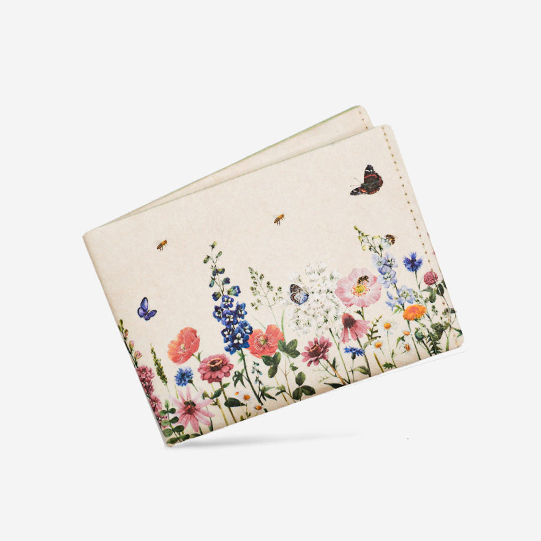paprcuts-rfid-wallet-blumenwiese-little-bee-fresh-koop-kartenetui image 1