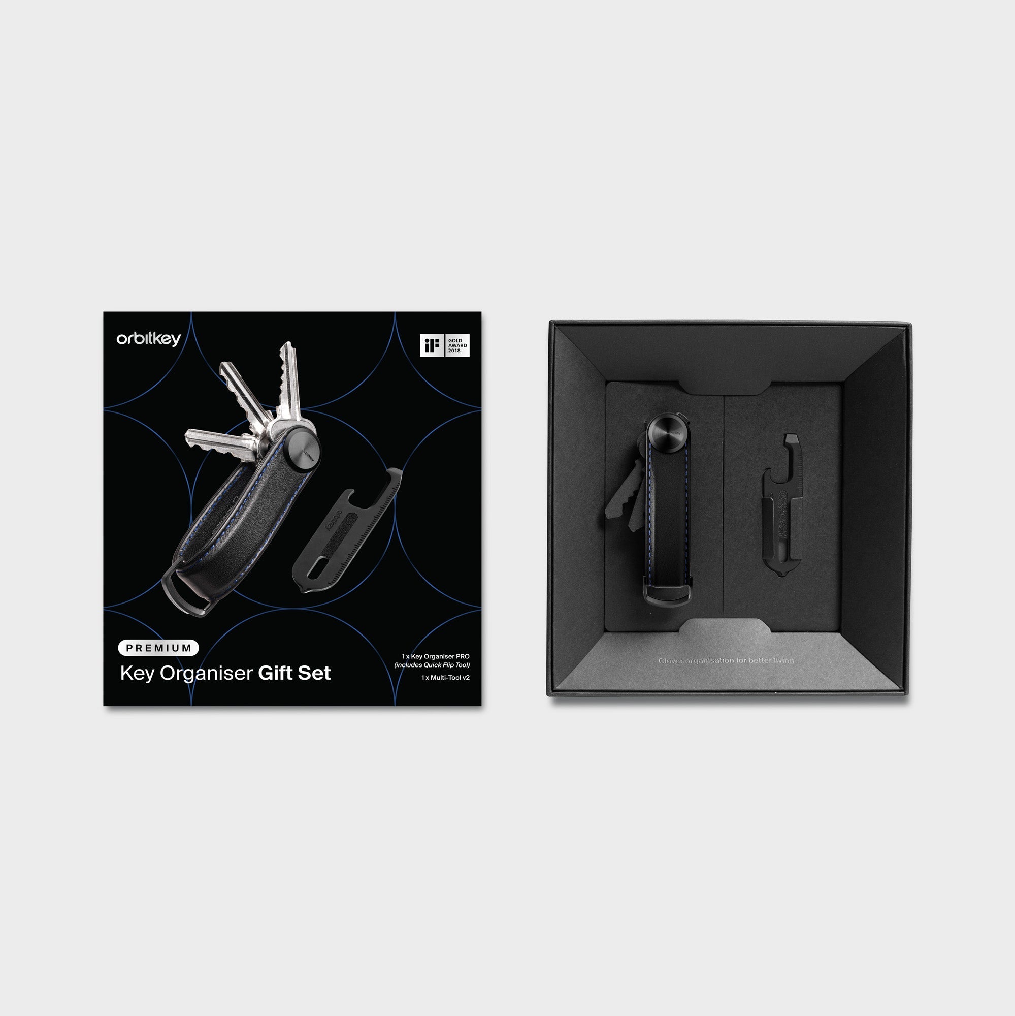 orbitkey-key-organizer-pro-multi-tool-v2-set-geschenkset-9-in-1 image 5
