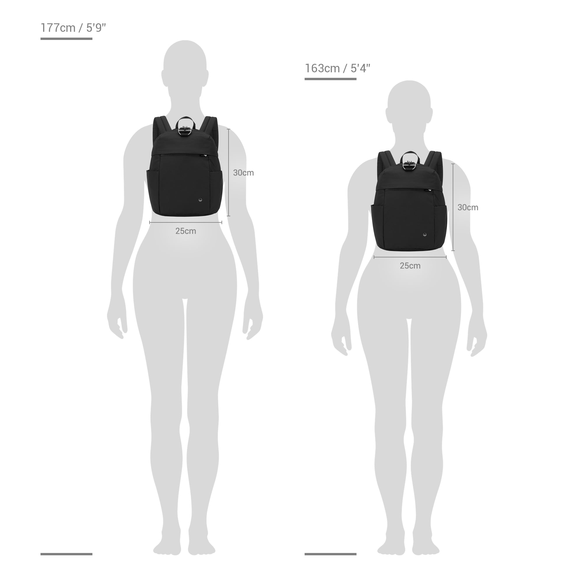 pacsafe-cx-citysafe-kleiner-diebstahlschutz-rucksack-8l-urban-daypack-mit-rfid image 2