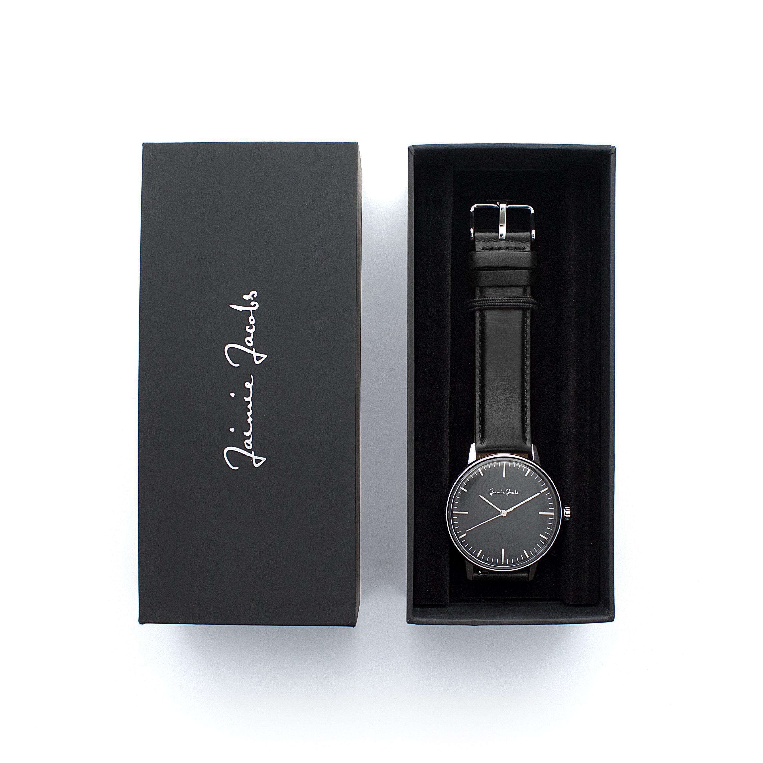 jaimie-jacobs-lehel-midnight-armbanduhr-42mm-schwarz-leder image 4