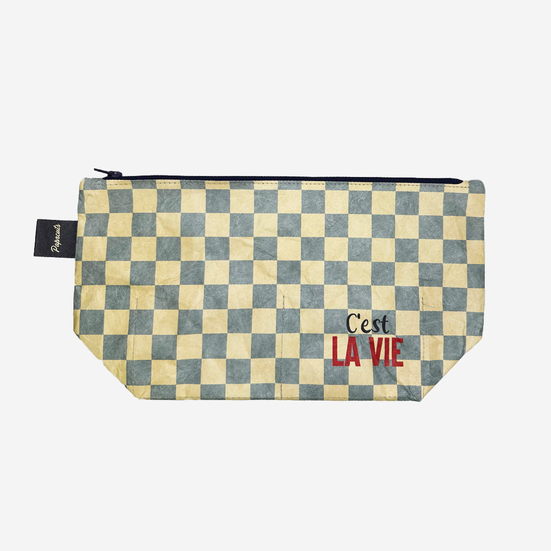paprcuts-c-est-la-vie-kulturbeutel-tyvek-washbag-beige-blau-neu image 4