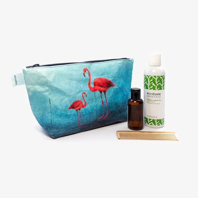 paprcuts-flamingo-kulturbeutel-bestseller-washbag-blau-pink image 1