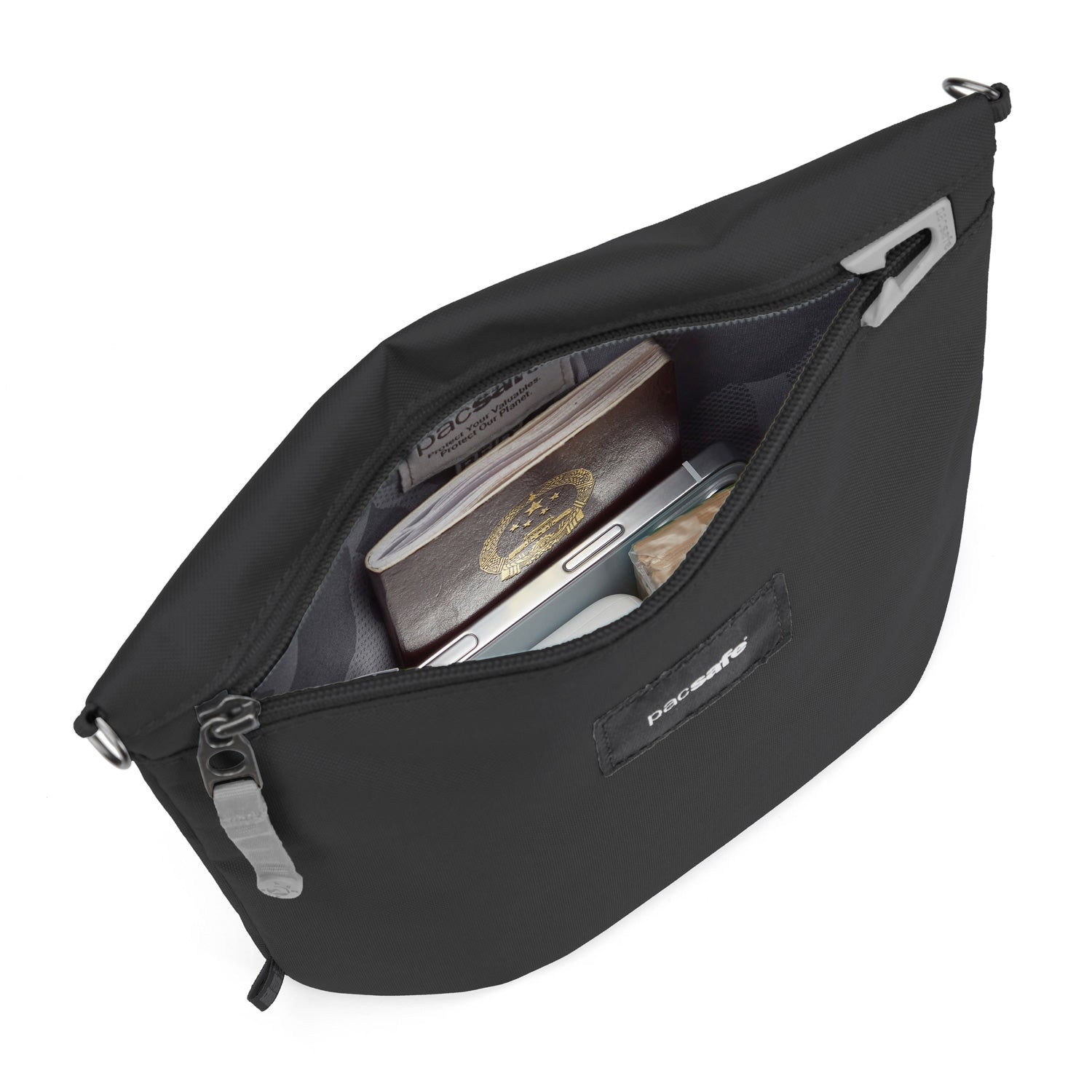 pacsafe-go-anti-diebstahl-crossbody-pouch-abnehmbarer-gurt image 8
