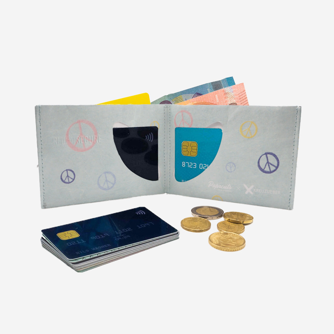 paprcuts-no-war-rfid-wallet-kreuzueber-koop-blau-bunt image 3