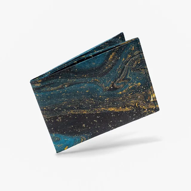 paprcuts-rfid-wallet-saphire-marble-kartenetui image 1