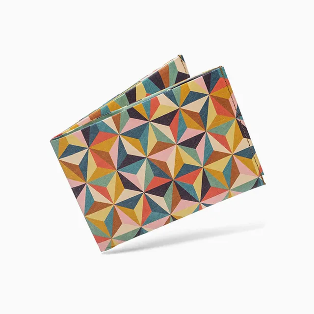 paprcuts-abstract-retro-rfid-wallet-buntes-kartenetui-orange-pink-gelb image 1
