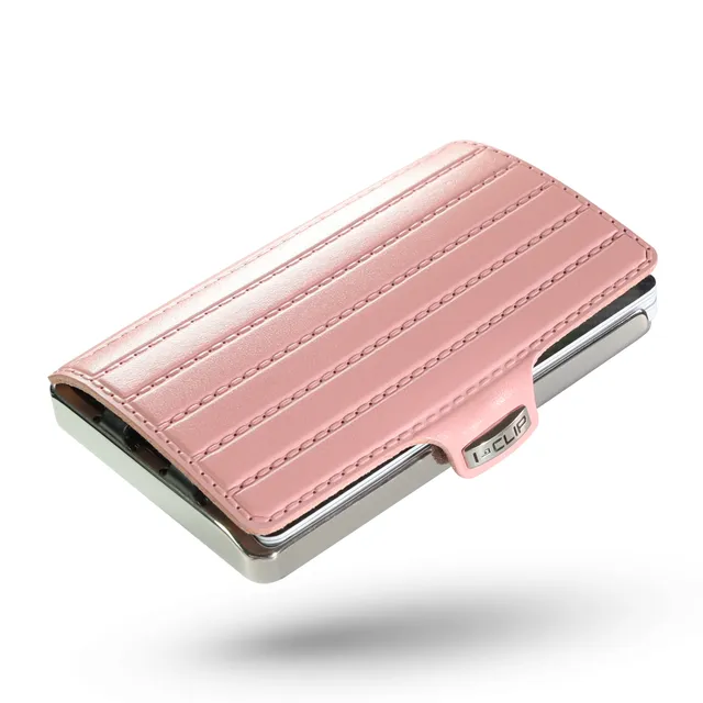 i-clip-steel-polished-frequent-traveller-kartenetui-rosa image 1