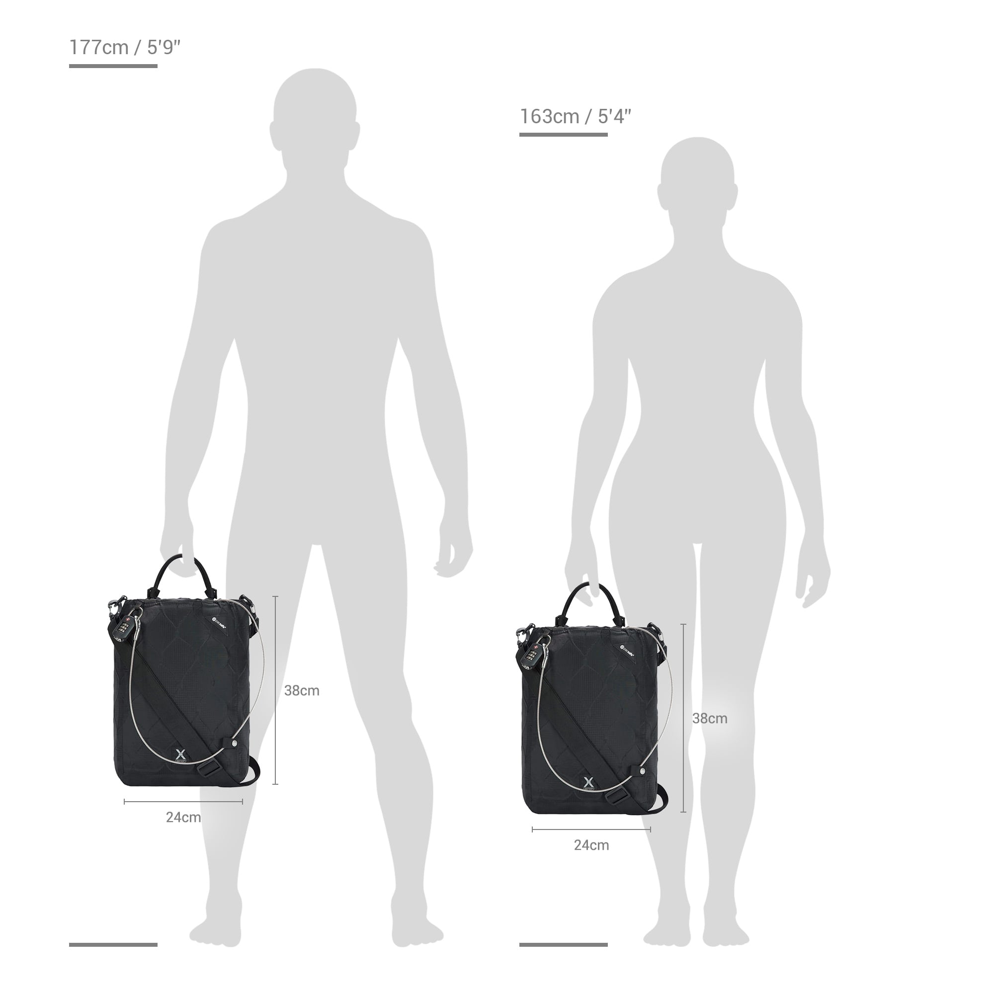 pacsafe-travelsafe-x15-tragbarer-reise-safe-15l-anti-diebstahl image 2