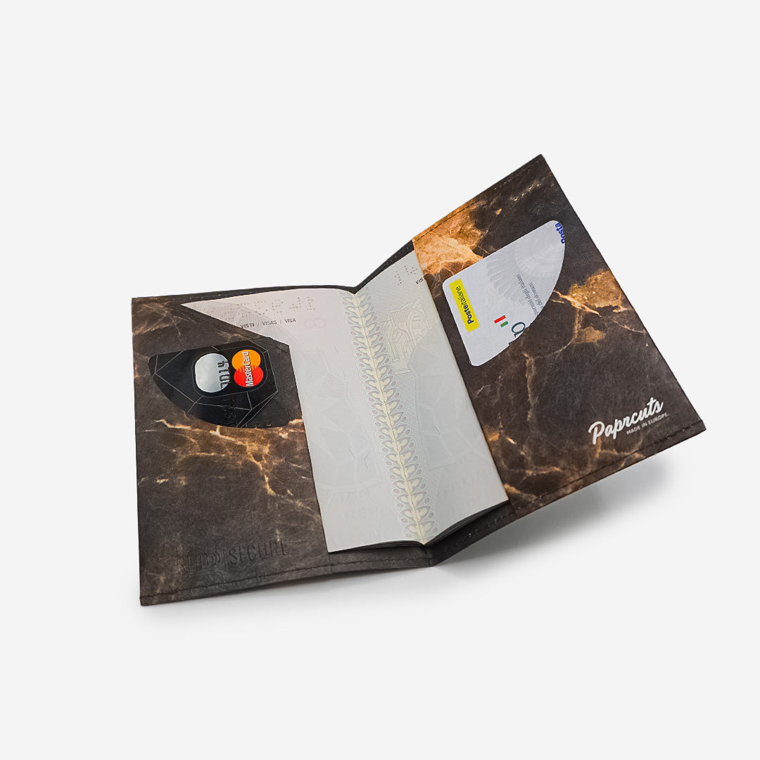 paprcuts-black-marble-rfid-reisepasscover-schwarz-braun image 4